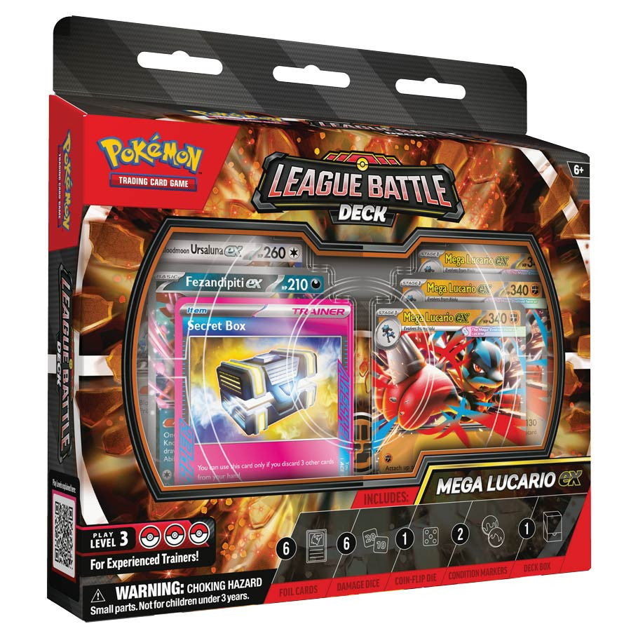 (PREORDER) Pokémon TCG: Mega Lucario ex League Battle Deck