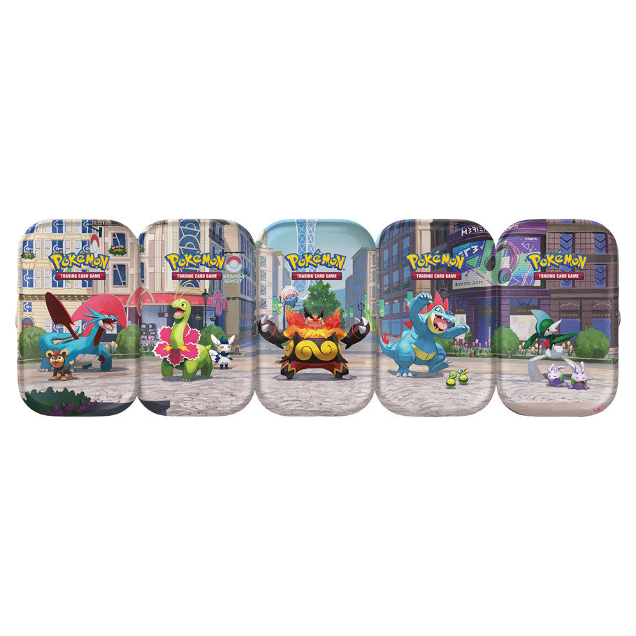 Pokémon TCG: Lumiose City Mini Tin Display (10)