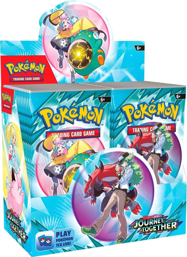Pokémon TCG Journey Together Booster Box Display