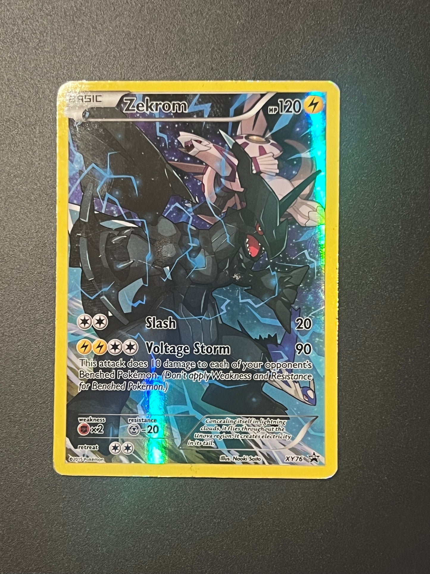 Zekrom (Full Art Promo) - XY Promos