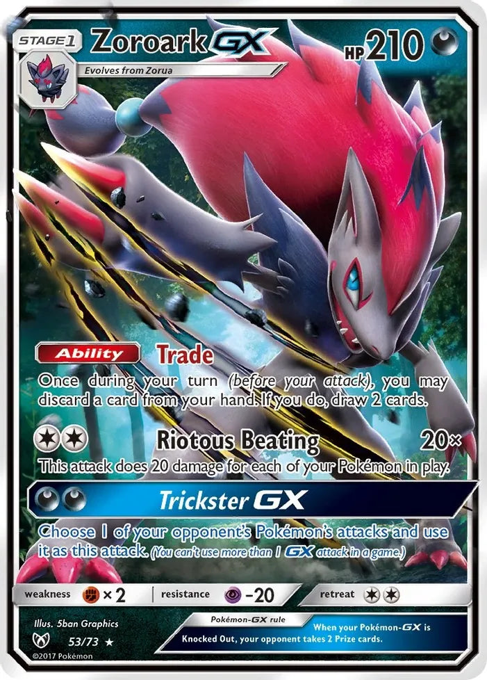 Zoroark GX - Shining Legends