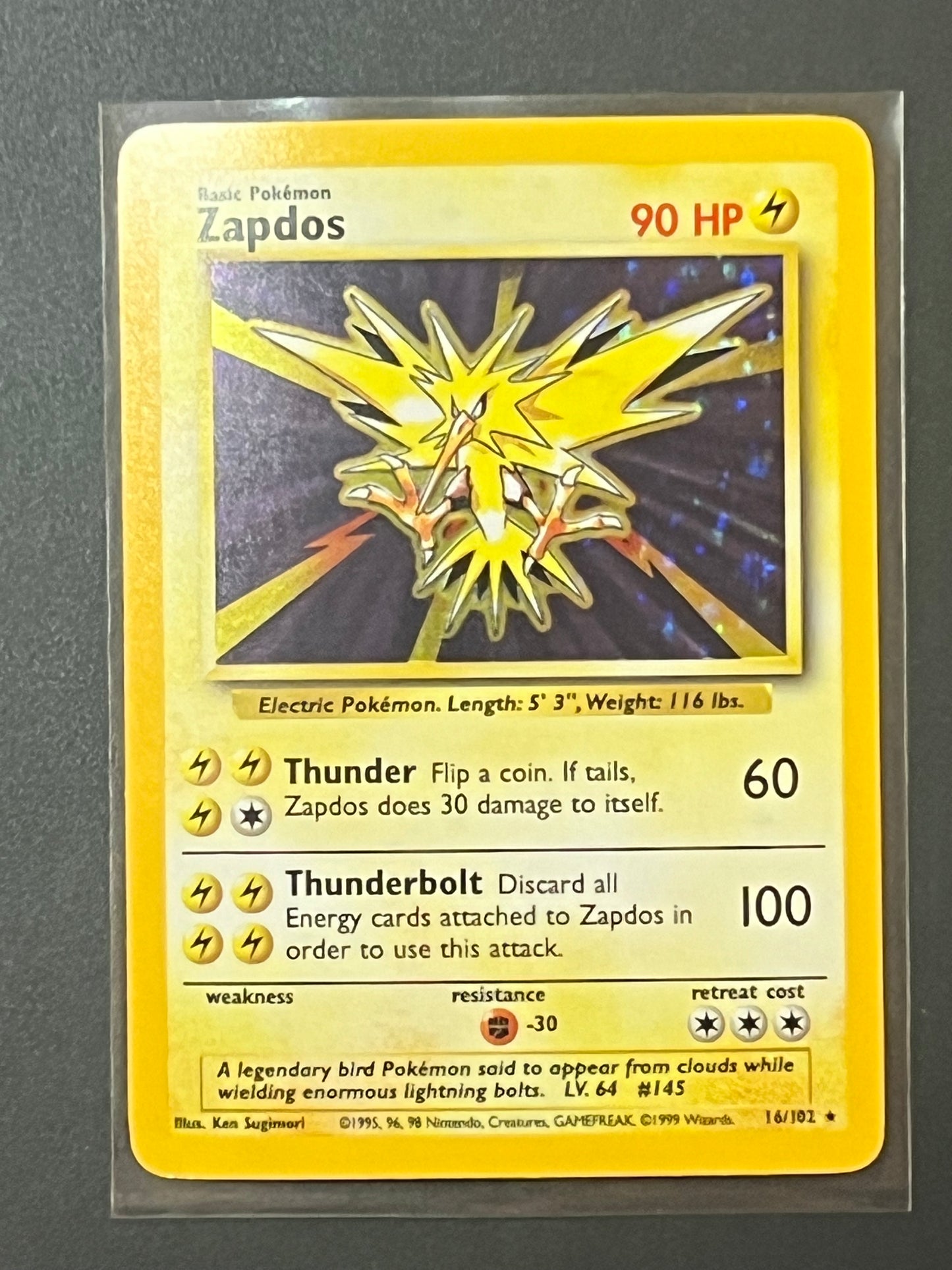 Zapdos - Base Set