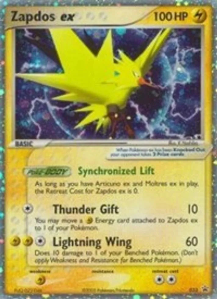 Zapdos ex - 33/40 (EX Collector's Window Tins) - Nintendo Promos