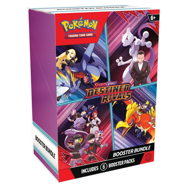 Pokémon TCG Scarlet & Violet: Destined Rivals Booster Bundle – 6-Pack Display