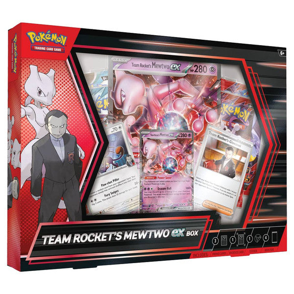 Team Rocket's Mewtwo ex Box