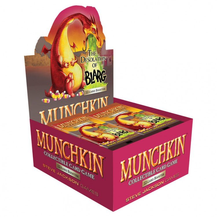 Munchkin CCG Booster Box : Desolation of Blarg