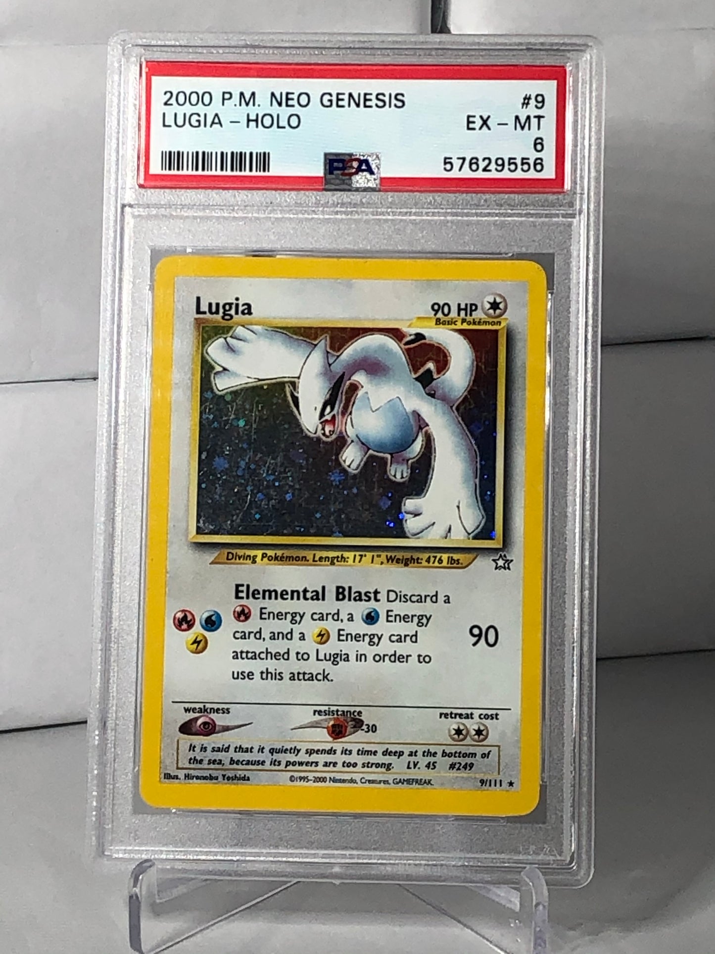 (Very Strong) psa 6 Lugia neo genesis