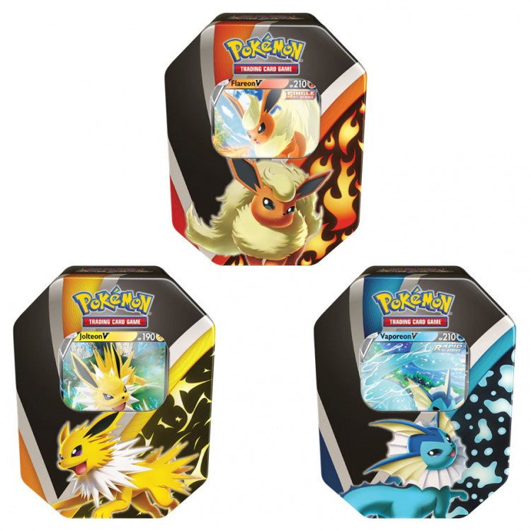 Eeveelution tins 2021