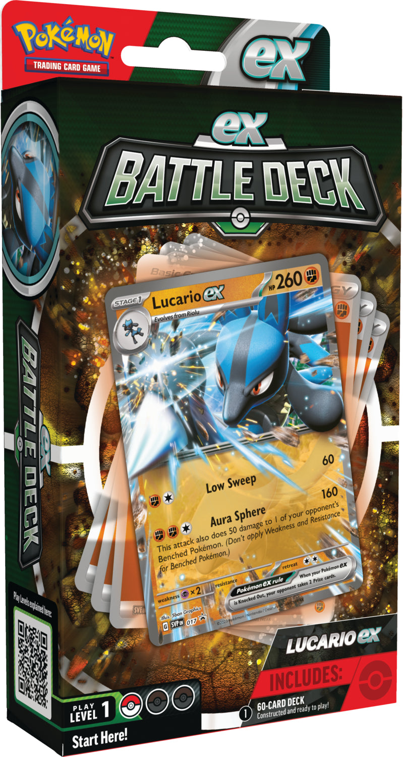 Ampharos / Lucario EX Battle Deck