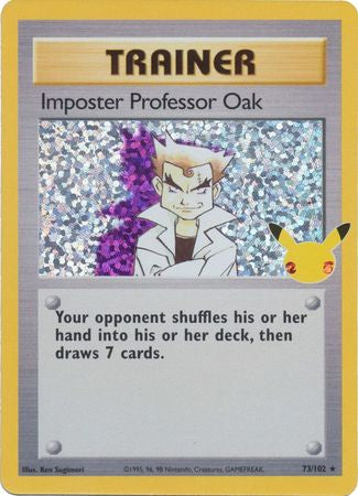 Imposter professor oak (celebrations)