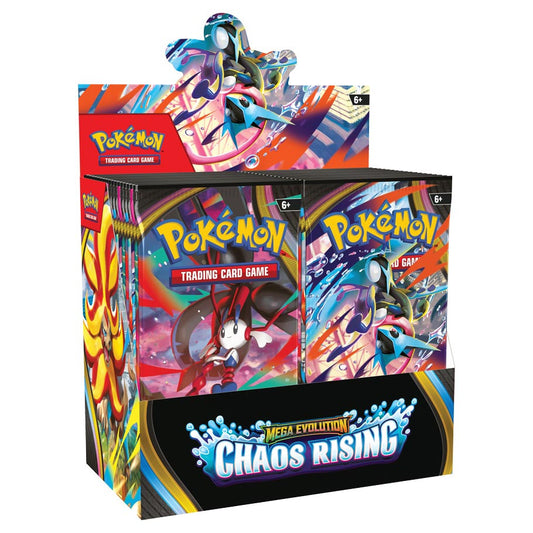 (WAVE 2 PREORDER) Pokémon TCG: Chaos Rising: Booster Display