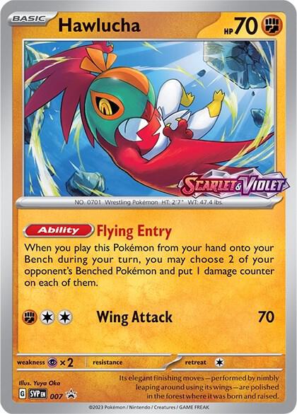Hawlucha - 007 (Prerelease) - SV: Scarlet & Violet Promo Cards