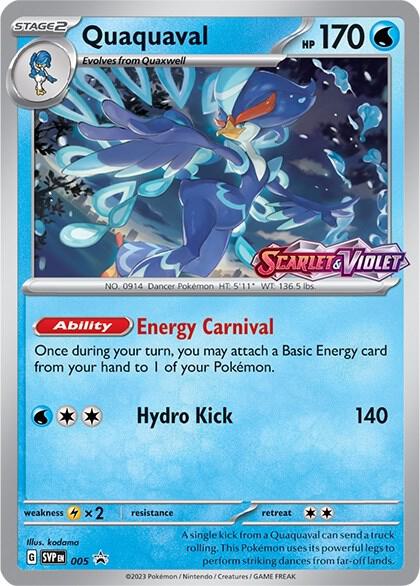 Quaquaval - 005 (Prerelease) - SV: Scarlet & Violet Promo Cards