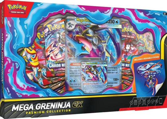 (PRE-ORDER) POKÉMON TCG: MEGA GRENINJA EX PREMIUM COLLECTION