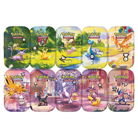 (WAVE 1 PREORDER) Pokémon TCG: 30th Celebration: Mini Tins Display of 10