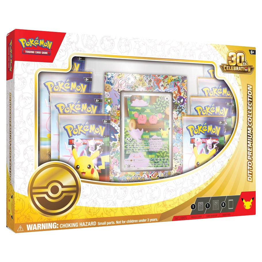 (WAVE 1 PREORDER) Pokémon TCG: 30th Celebration: Ditto Premium Collection