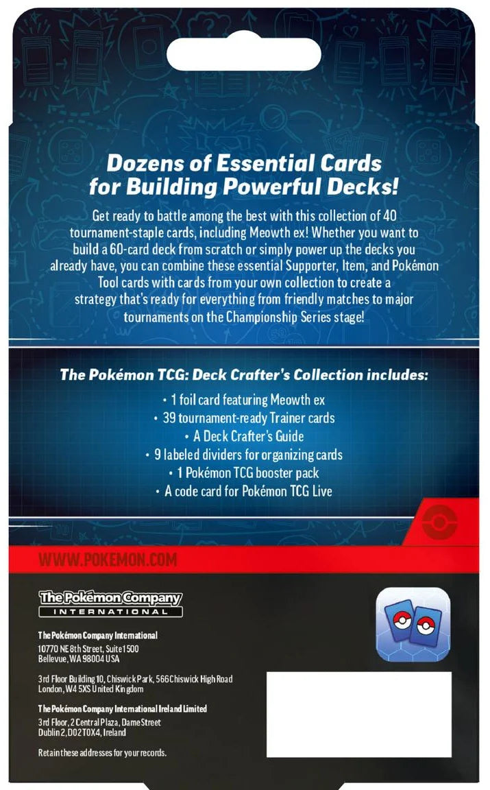 (PRE ORDER) POKÉMON DECK CRAFTER'S COLLECTION