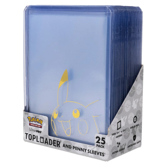 Ultra Pro Toploader: 3x4 Pikachu and Penny Sleeves Combo (25)