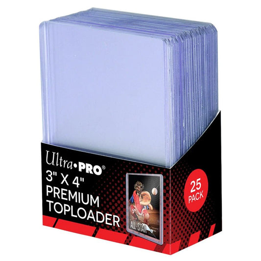 Ultra Pro Toploader: 3x4 Premium  (25)