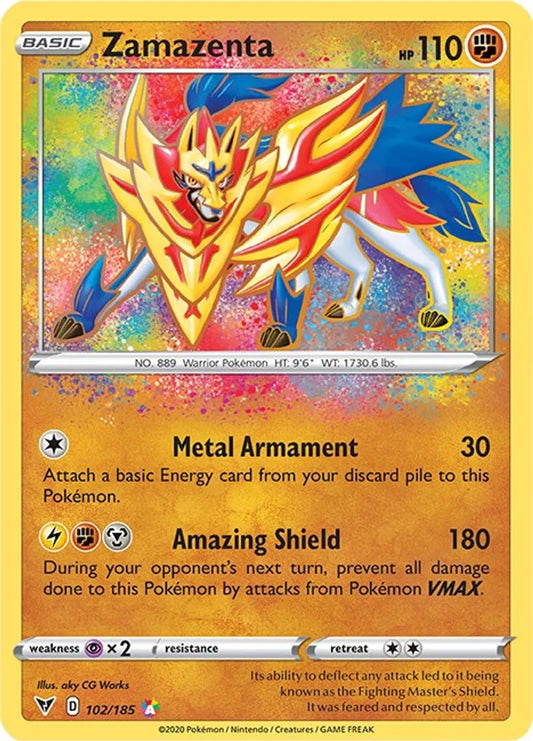 Zamazenta (amazing rare)102/185