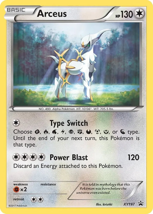 Arceus - promo XY197