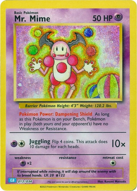 Mr. Mime - Trading Card Game Classic (CL)