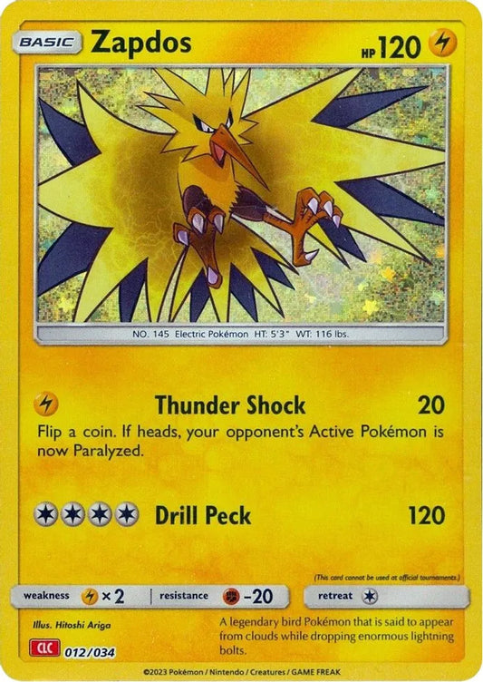 Zapdos - Trading Card Game Classic (CL)