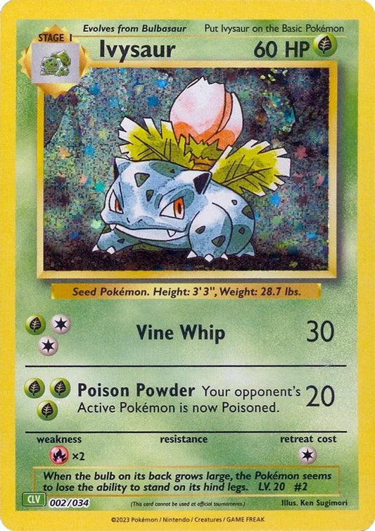 Ivysaur - Trading Card Game Classic (CL)