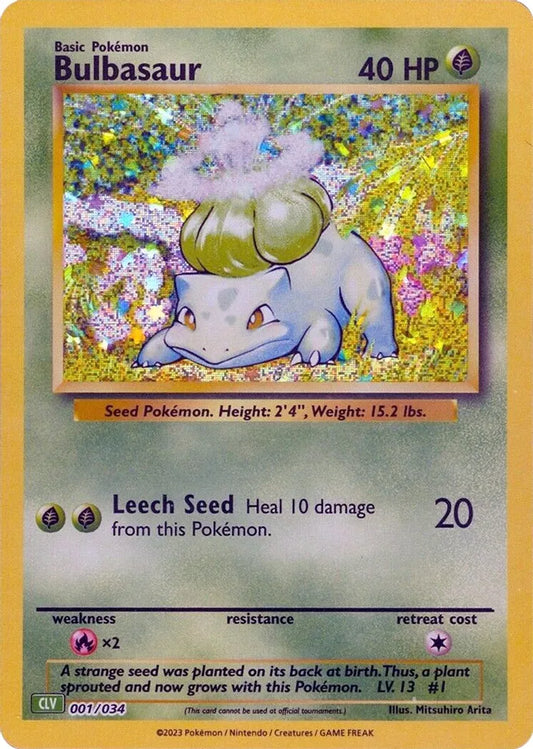 Bulbasaur - Trading Card Game Classic (CL)