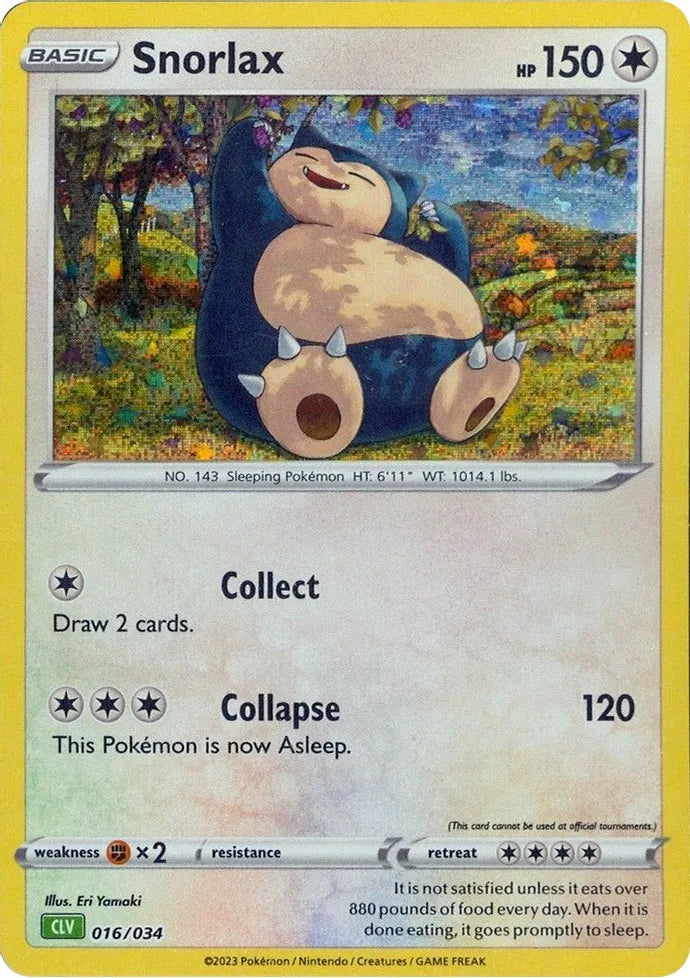 Snorlax - Trading Card Game Classic (CL)