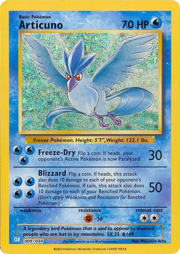 Articuno - Trading Card Game Classic (CL)