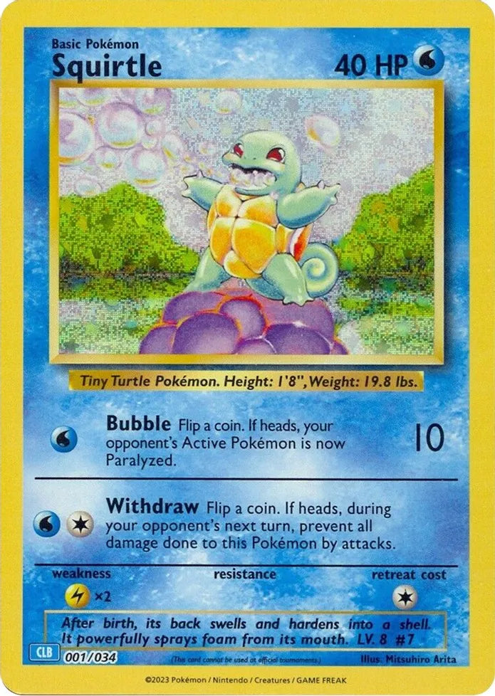 Squirtle - Trading Card Game Classic (CL)