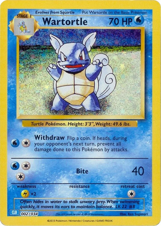 Wartortle - Trading Card Game Classic (CL)