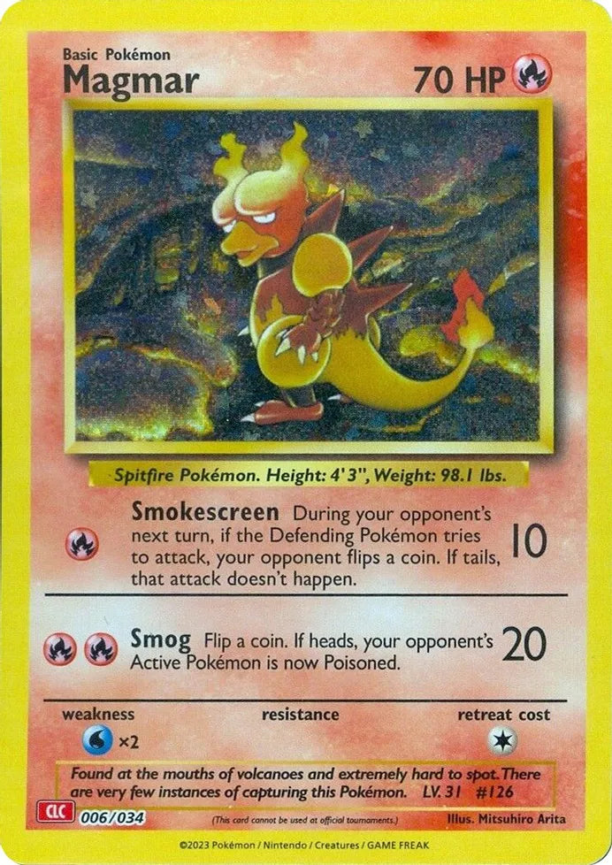 Magmar - Trading Card Game Classic (CL)