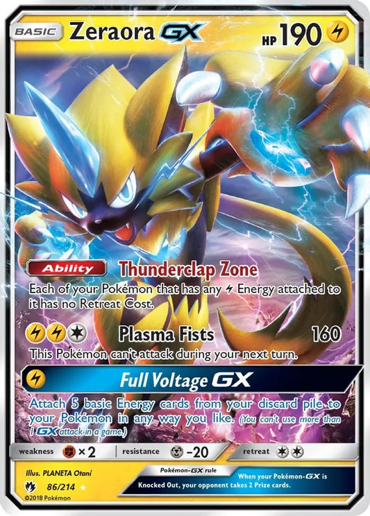 Zeraora GX - SM - Lost Thunder