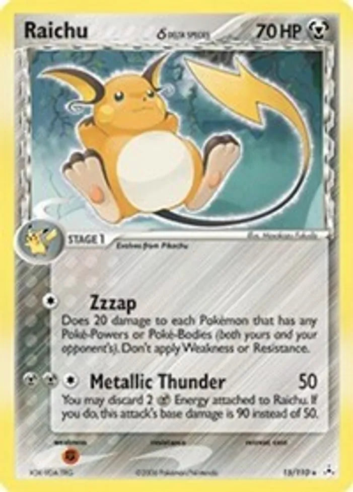 Raichu (Delta Species) - Holon Phantoms