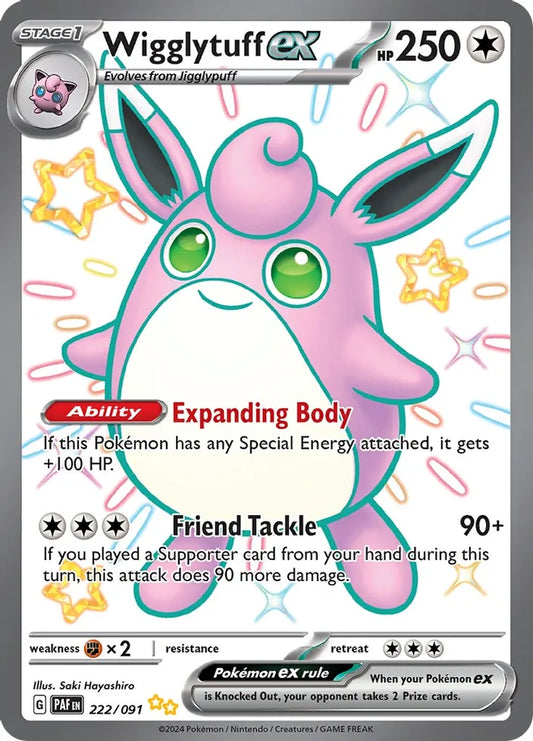 Wigglytuff ex - SV: Paldean Fates