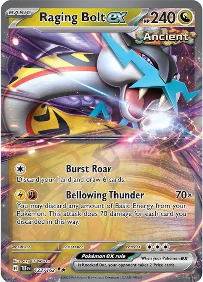 Raging Bolt ex - 123/162 - SV05: Temporal Forces