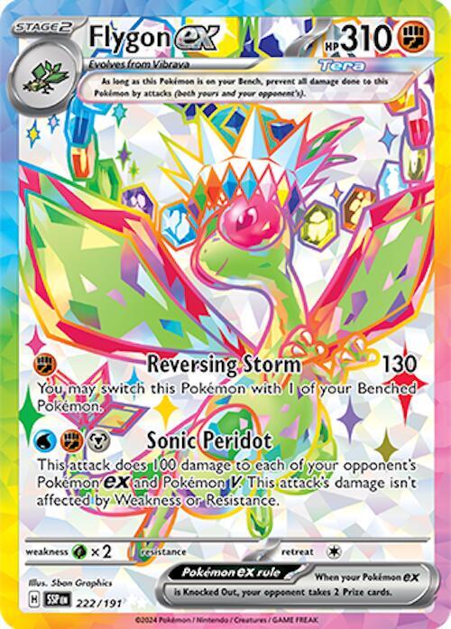 Flygon ex - 222/191 - SV08: Surging Sparks