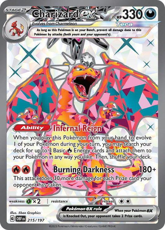 Charizard ex - 215/197 - SV03: Obsidian Flames