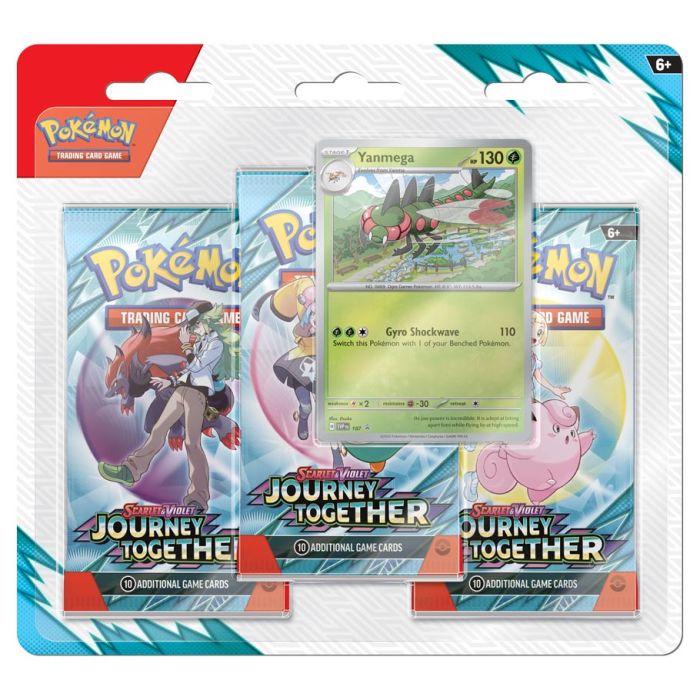 Scarlet & Violet 9: Journey Together 3-Booster Blister Set