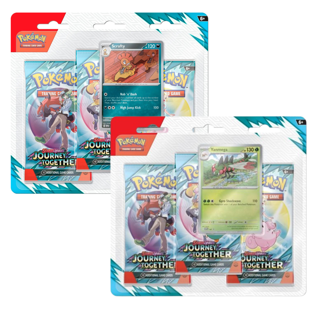 Scarlet & Violet 9: Journey Together 3-Booster Blister Set