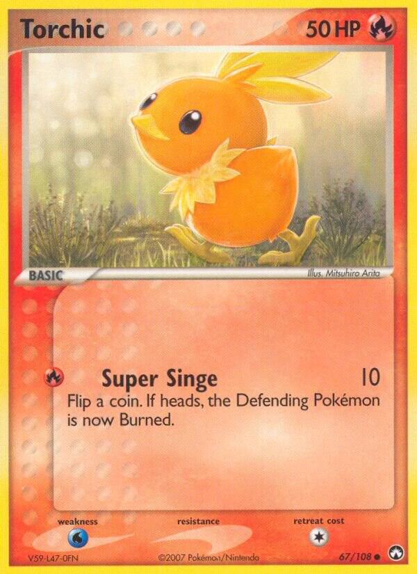 Torchic - Reverse Foil- Power Keepers