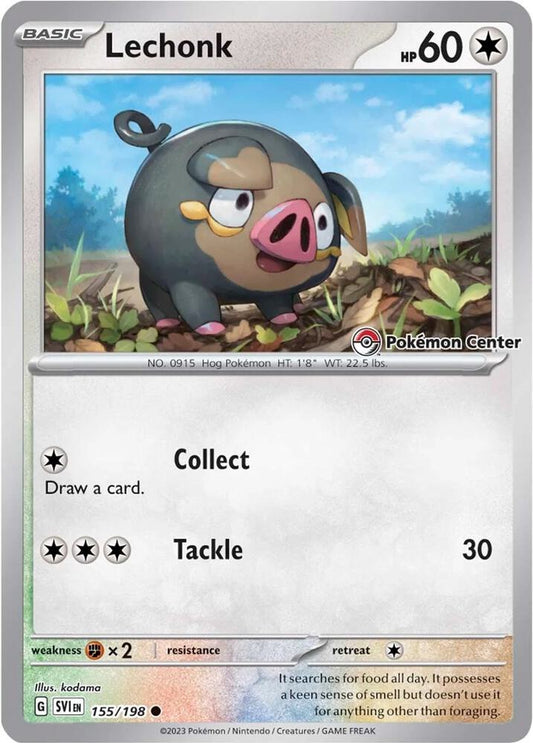 Lechonk (Pokemon Center Exclusive Sealed Promo)