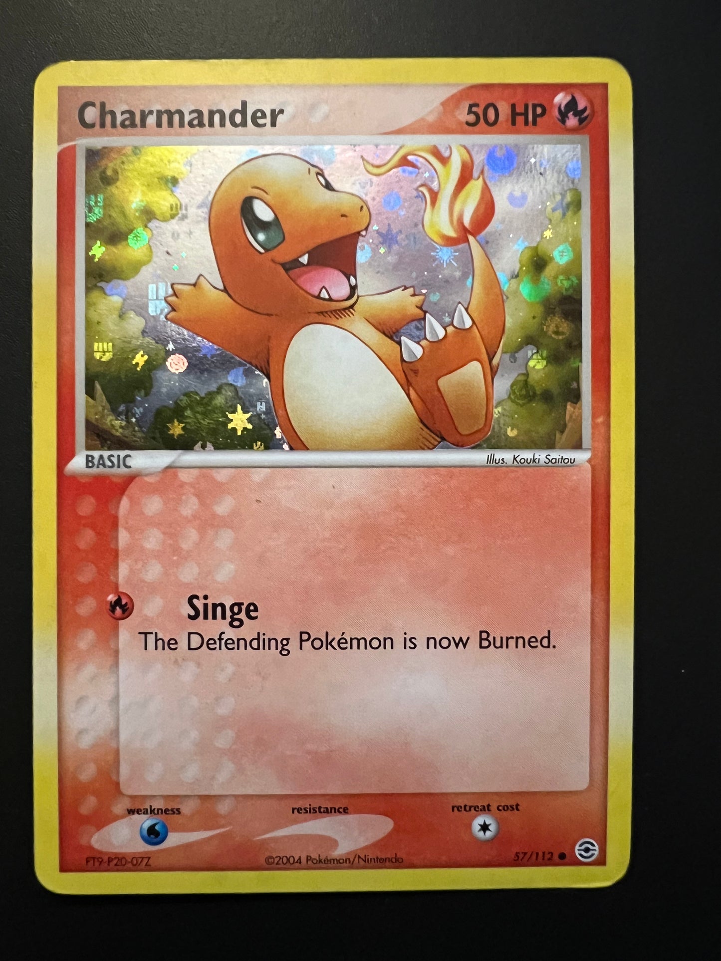 Charmander - (reverse holo) 057/112 - FireRed & LeafGreen