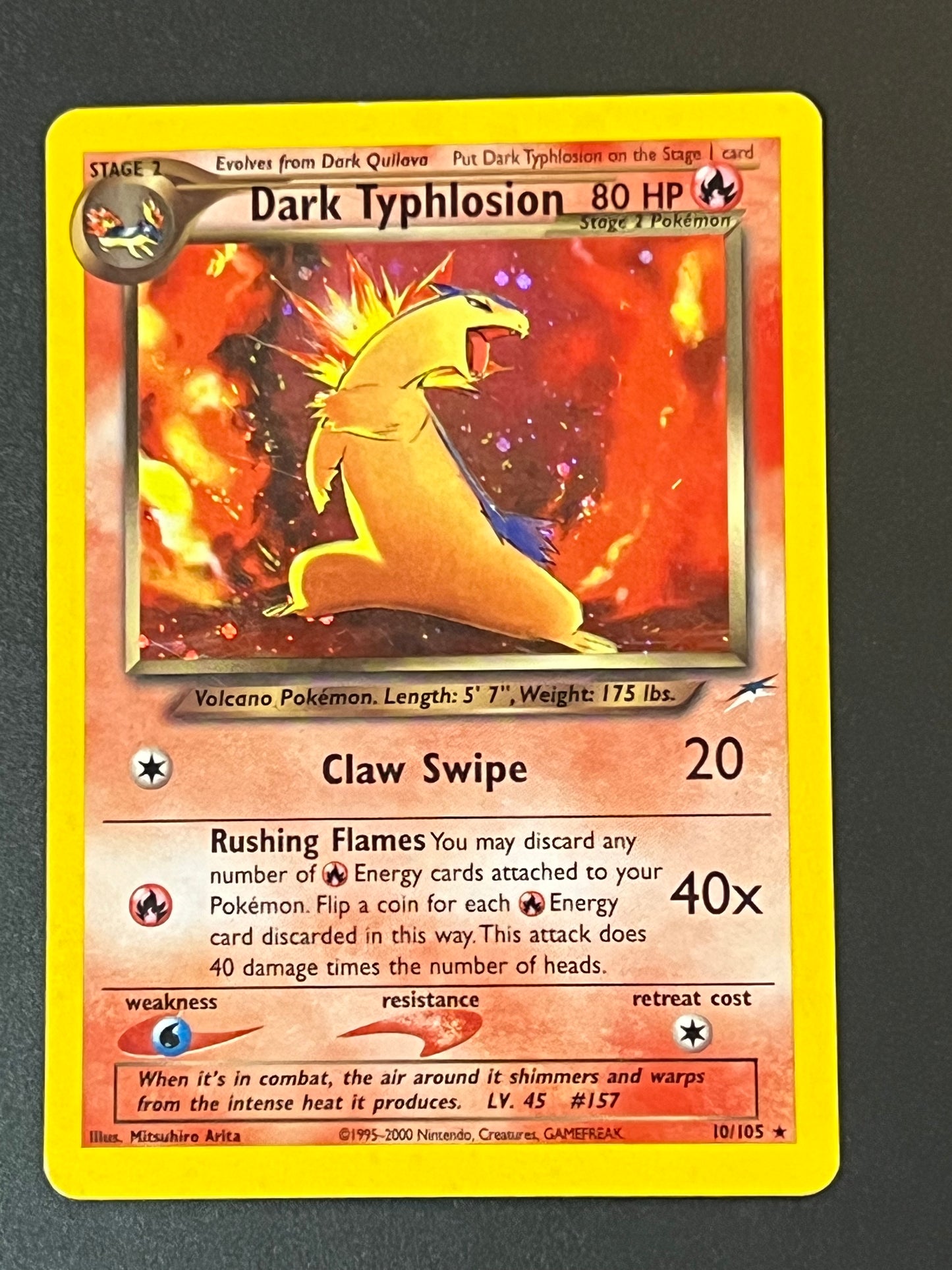 Dark Typhlosion (Unlimited) - Neo Destiny