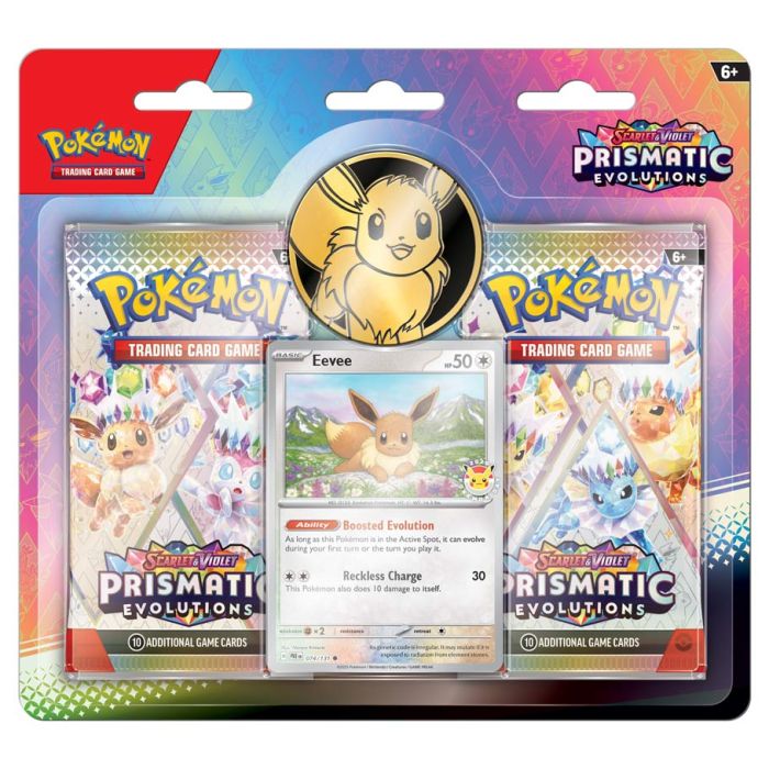 Scarlet & Violet 8.5 : Prismatic Evolutions 2-pack Blister