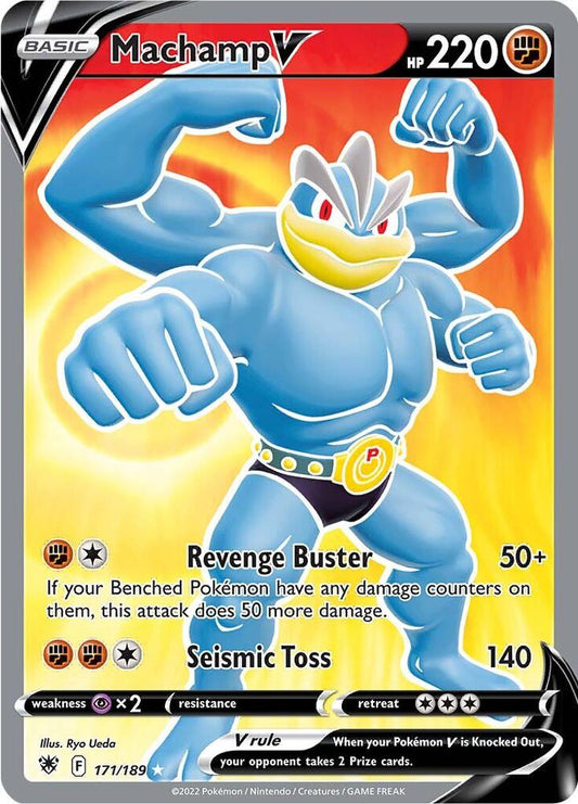 Machamp V (Full Art) - SWSH10: Astral Radiance