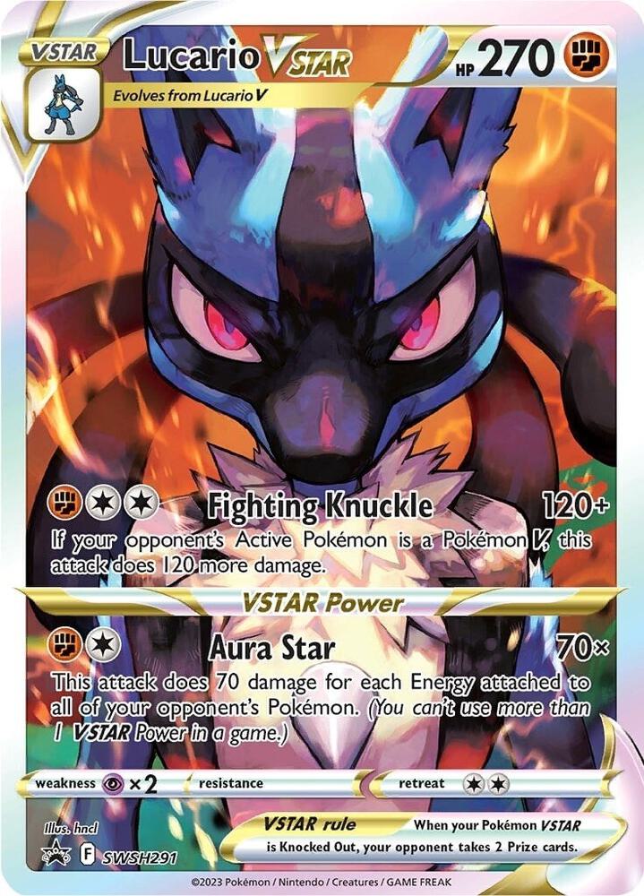 Lucario VSTAR - SWSH291 - SWSH: Sword & Shield Promo