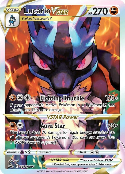 Lucario VSTAR - SWSH291 - SWSH: Sword & Shield Promo